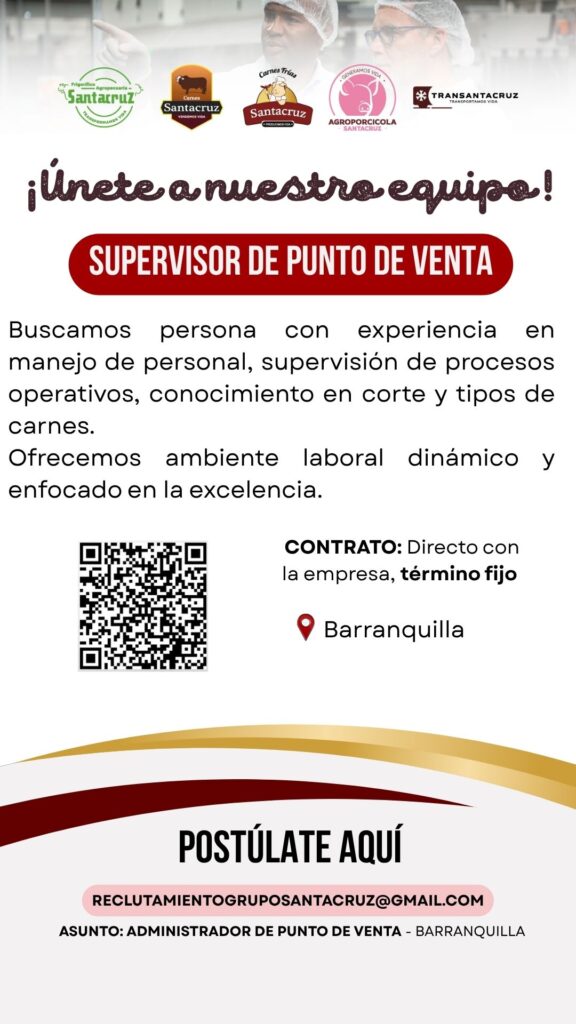 Supervisor Punto de venta